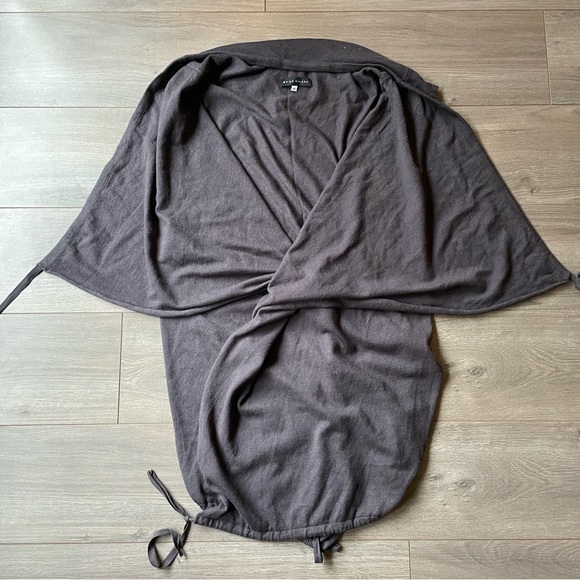 Cashmere Bryn Walker Grey Draped Vest - Picture 1 of 15